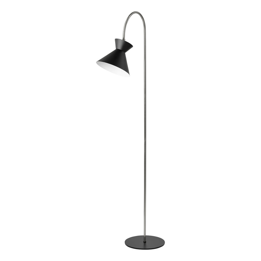 Osram Stehleuchte Decor Waist 1-flammig E27 nicht dimmbar schwarz IP20