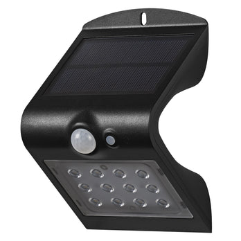 LEDVANCE Solar-LED-Fluter ENDURA Flood Butterfly Sensor 1,5 W 4.000 K IP65 schwarz