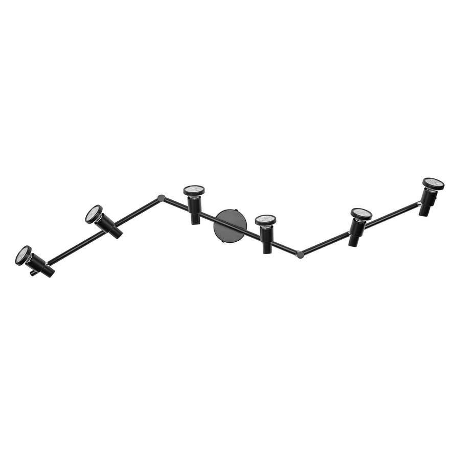 Osram LED Spot 6-flammig 20,4W/2700K 1380lm warmweiß dimmbar schwarz IP20