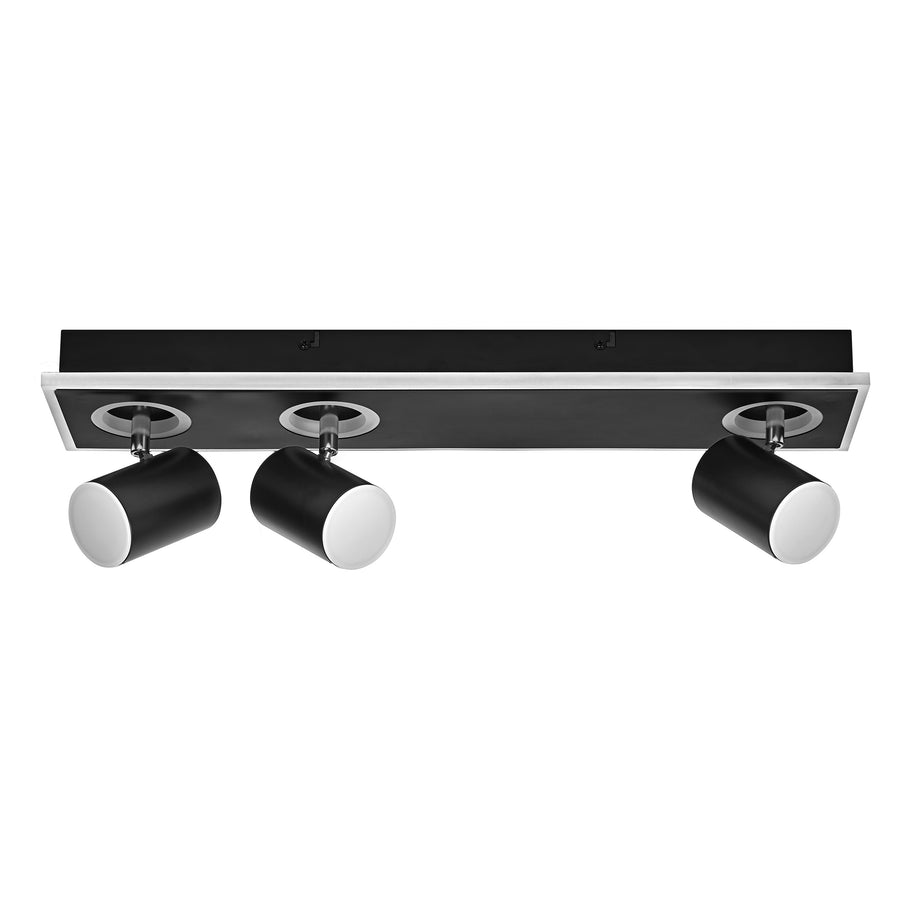 Osram LED Spot Decor Mars Click-select 3-flammig 41W/3000K 1425lm warmweiß nicht dimmbar schwarz IP20