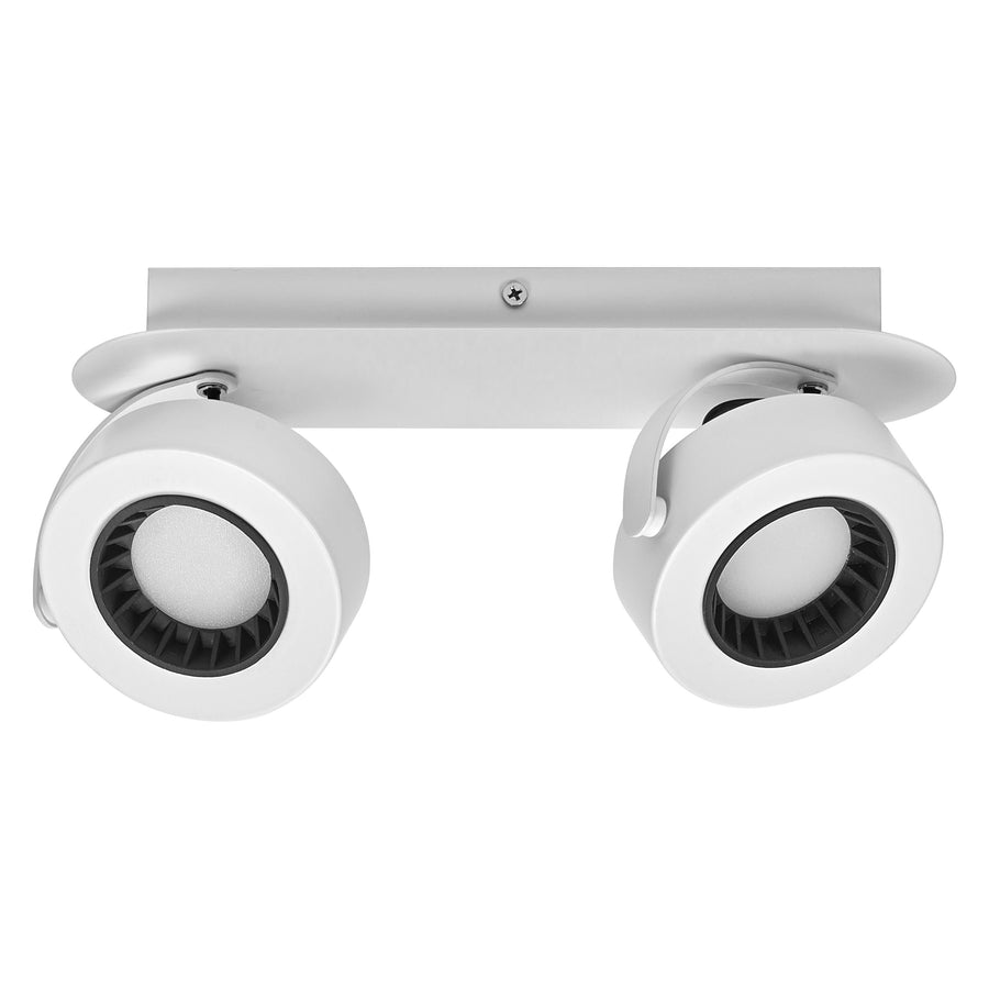 Osram LED Spot Decor Venus 2-flammig 10,5W/3000K 450lm warmweiß nicht dimmbar weiß IP20