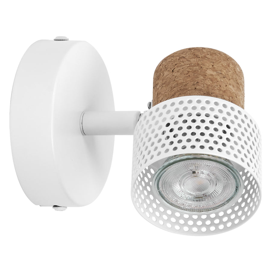 Osram LED Spot Decor Cork 1-flammig 3,4W/2700K 230lm warmweiß dimmbar weiß IP20