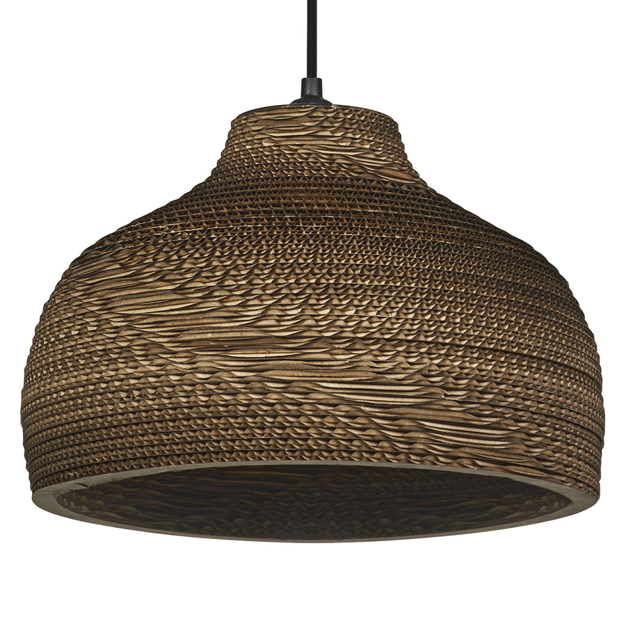 LEDVANCE Pendelleuchte Decor Cardboard Hat E27 nicht dimmbar braun IP20