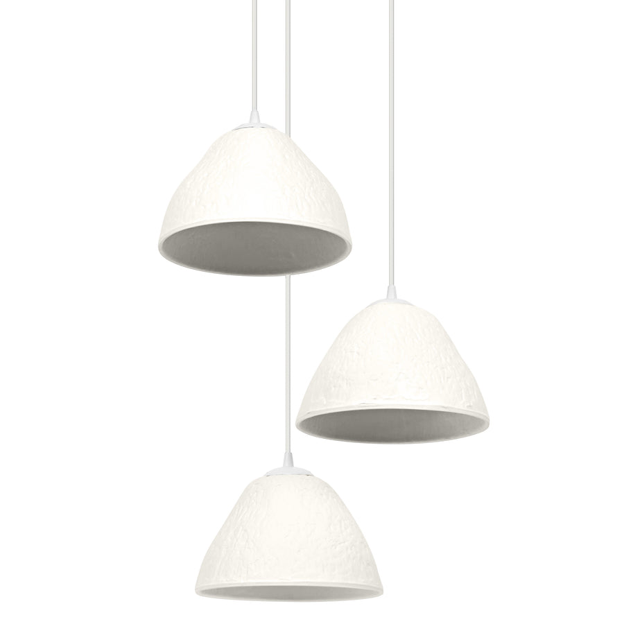Osram Pendelleuchte Decor Camel Bell 3-flammig E14 nicht dimmbar weiß IP20