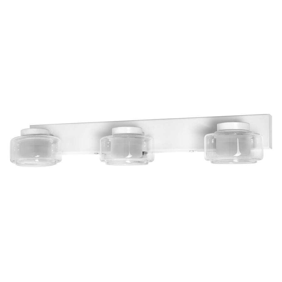 Osram LED Deckenleuchte Orbis Flame 3-flammig Click 16,5W/3000-4000K 1050lm tunable white nicht dimmbar weiß IP44
