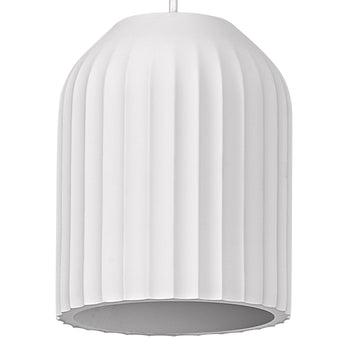 Osram Pendelleuchte Decor Plaster Routes 1-flammig E27 nicht dimmbar weiß IP20 Ø150mm
