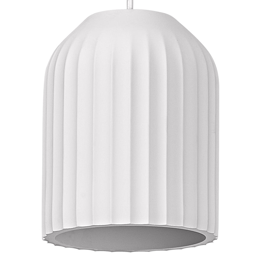 Osram Pendelleuchte Decor Plaster Routes 1-flammig E27 nicht dimmbar weiß IP20 Ø150mm