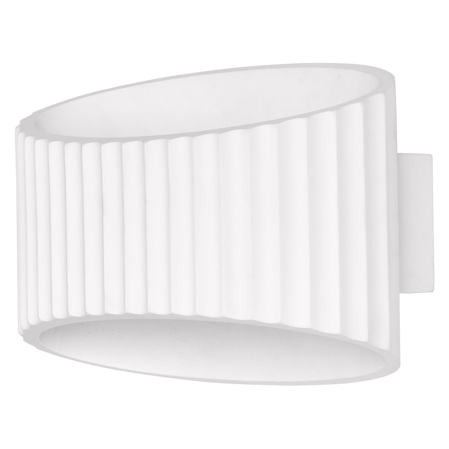 Osram Wandleuchte Decor Plaster Band 1-flammig E27 nicht dimmbar weiß IP20 255mm