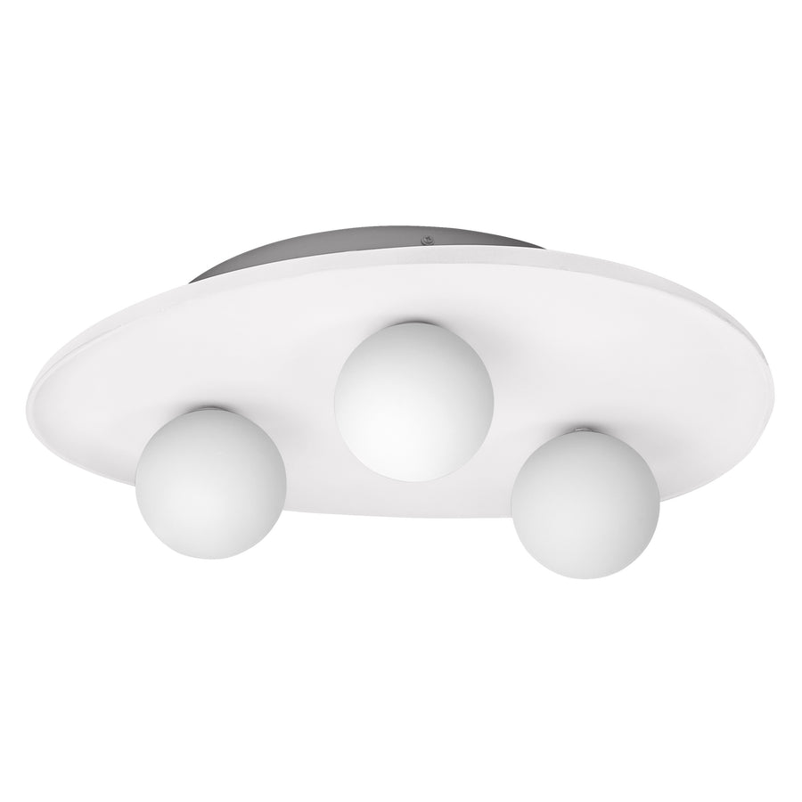 Osram Deckenleuchte Decor Plaster Nest 3-flammig G9 nicht dimmbar weiß IP20