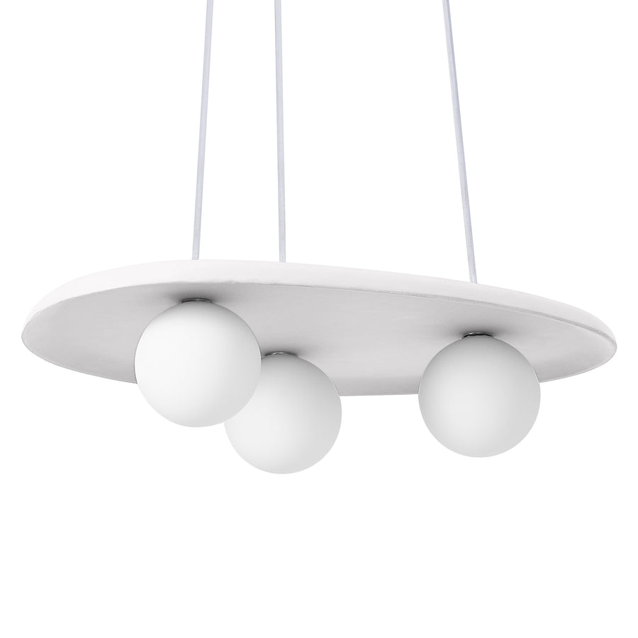 Osram Pendelleuchte Decor Plaster Nest 3-flammig G9 nicht dimmbar weiß IP20