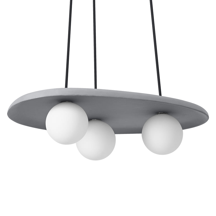 Osram Pendelleuchte Decor Concrete Nest 3-flammig G9 nicht dimmbar grau IP20