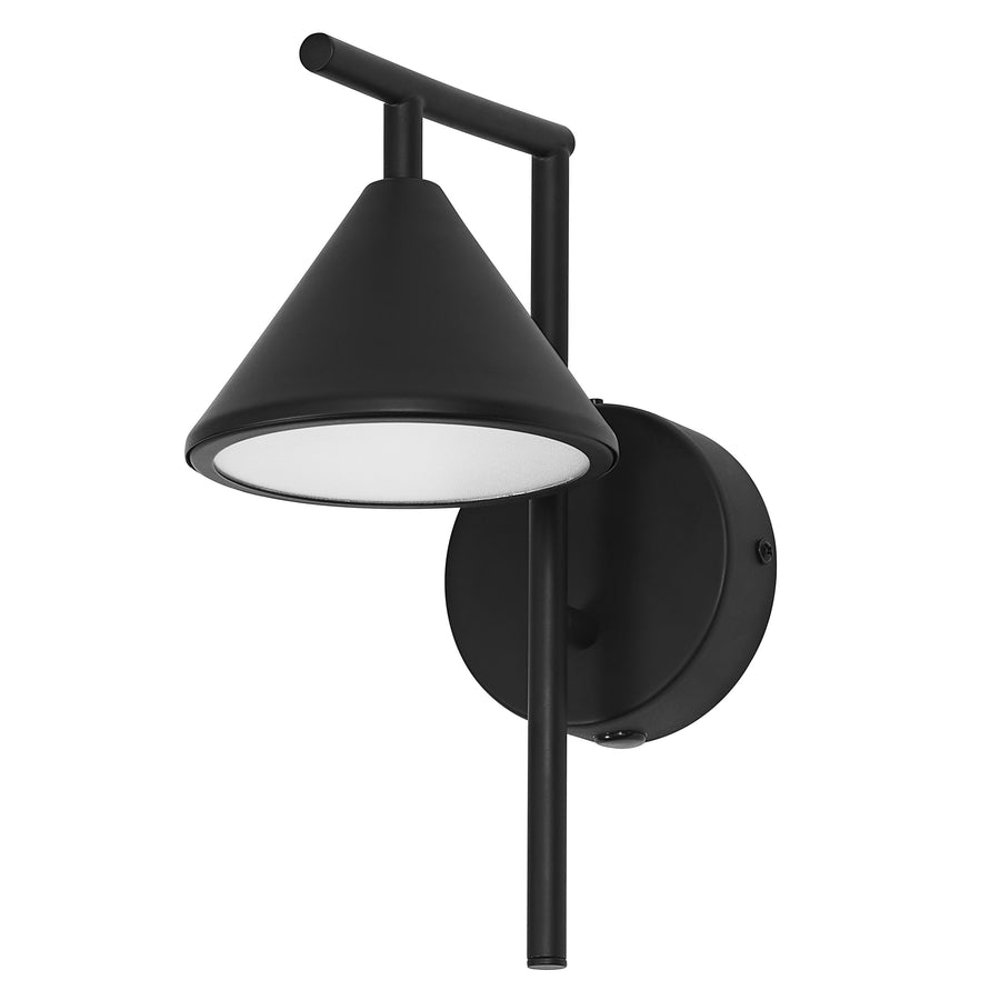 Osram LED Wandleuchte Decor Fuji 5W/3000K 180lm warmweiß nicht dimmbar schwarz IP20