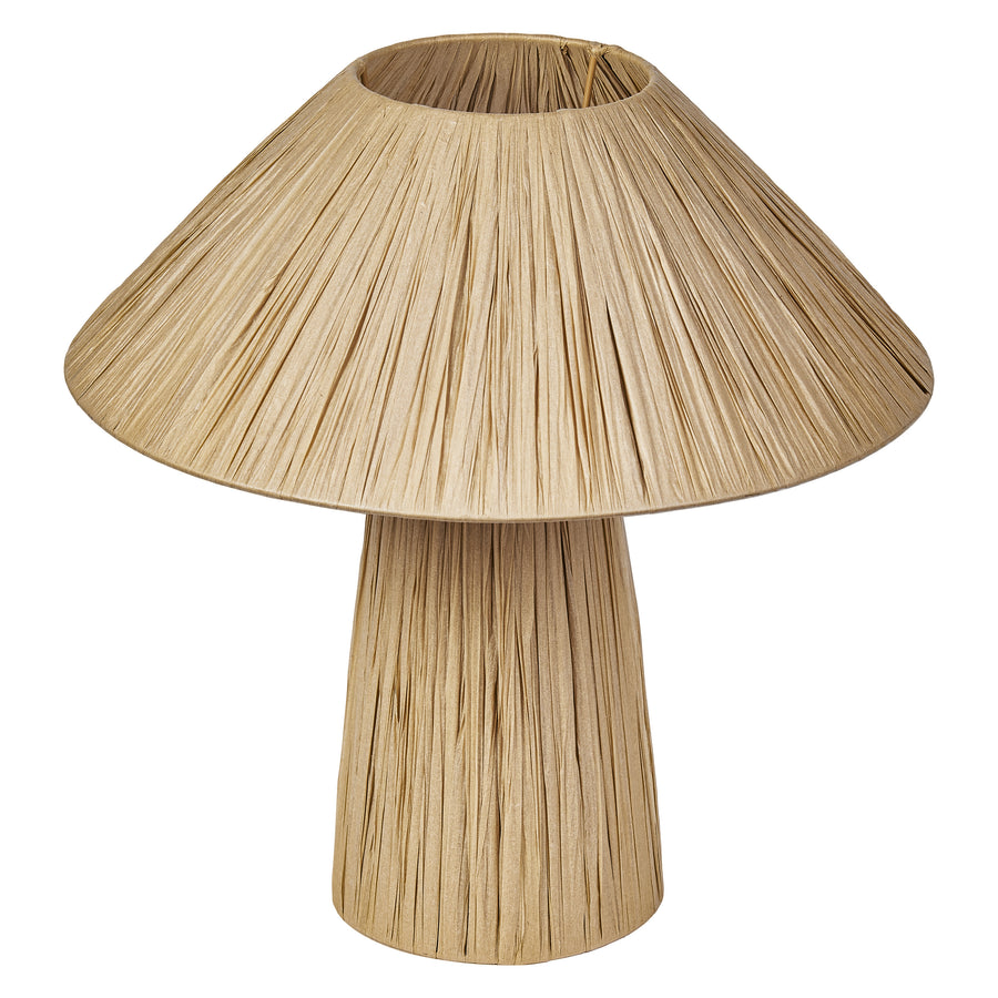 Osram Tischleuchte Decor Bamboo Paper Hut 1-flammig E27 nicht dimmbar braun IP20