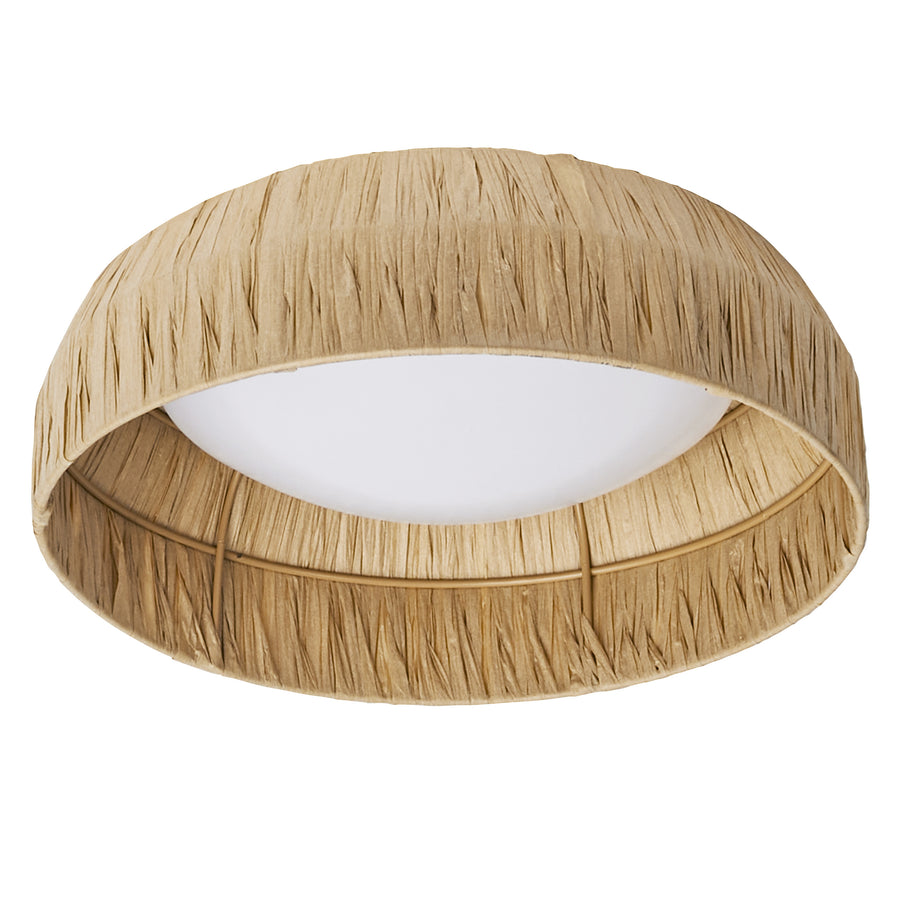 Osram LED Deckenleuchte Decor Bamboo Paper 12W/3000K 400lm warmweiß nicht dimmbar braun IP20