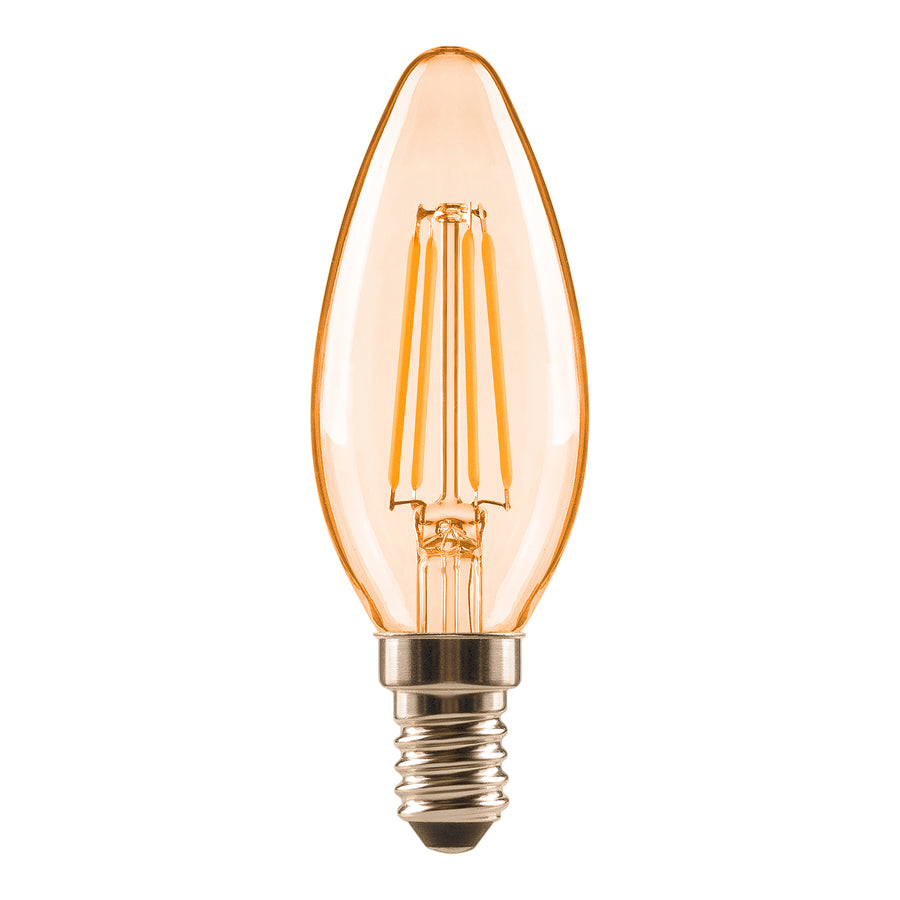 Osram LED Filament Classic B klar gold 300° 2,5-20W/824 extra warmweiß 200lm E14 220-240V