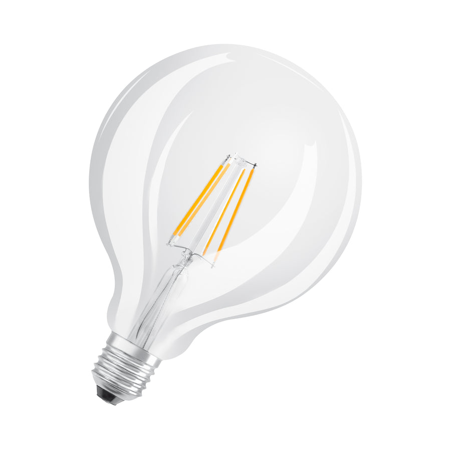 Osram LED Filament Star Globe G125 klar 300° 4-40W/827 warmweiß 470lm E27 220-240V