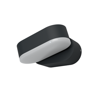 LEDVANCE LED-Außenwandleuchte Endura Style Mini Spot I 7,5 W/830 320 lm warmweiß dunkelgrau IP44