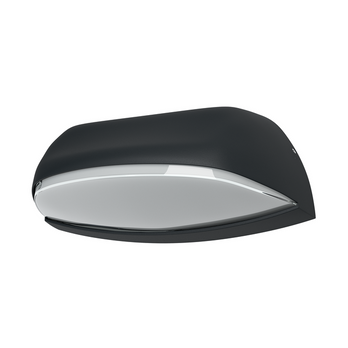 LEDVANCE LED-Außenwandleuchte Endura Style Wide 12 W/830 530 lm warmweiß dunkelgrau IP54