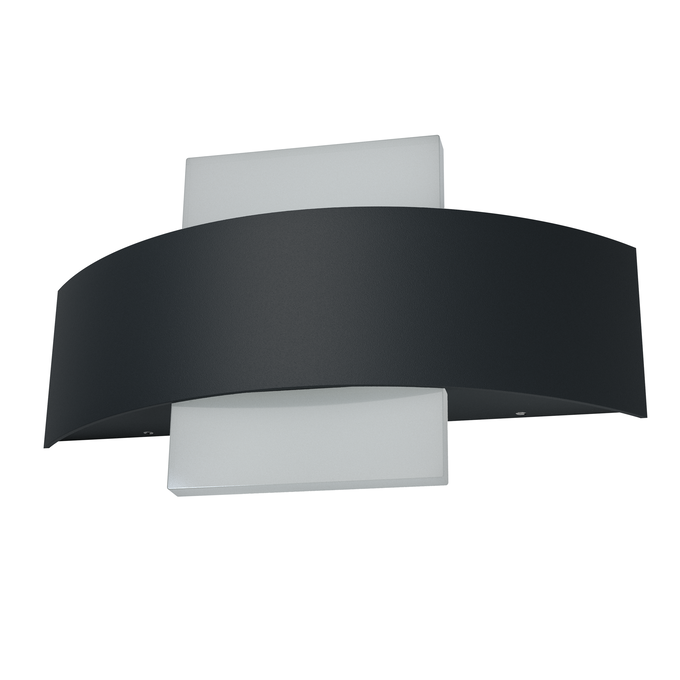 LEDVANCE LED-Außenwandleuchte Endura Style Shield Square 10,5 W/830 410 lm warmweiß dunkelgrau IP44
