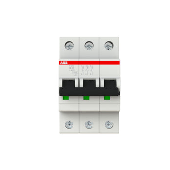 ABB Leitungsschutzschalter S203-B25 3-polig Charakteristik B 25 A 6 kA