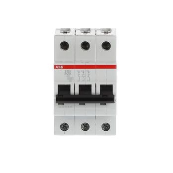 ABB Leitungsschutzschalter S203-B20 3-polig Charakteristik B 20 A 6 kA