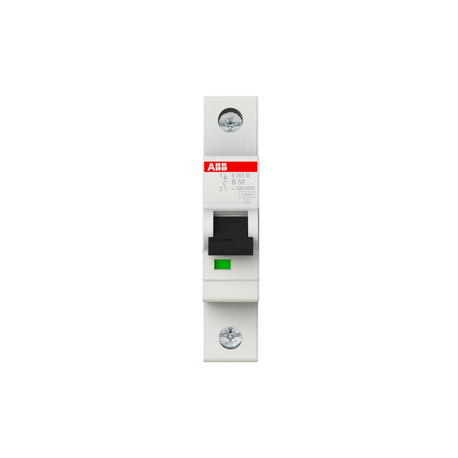 ABB Leitungsschutzschalter S201M-B50 1-polig Charakteristik B 50 A 10 kA