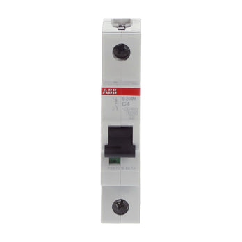 ABB Leitungsschutzschalter S201M-C4 1-polig Charakteristik C 4 A 10 kA