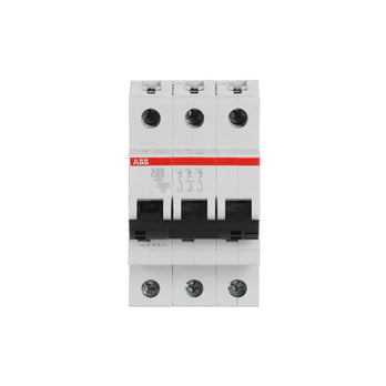 ABB Leitungsschutzschalter S203-C63 3-polig Charakteristik C 63 A 6 kA