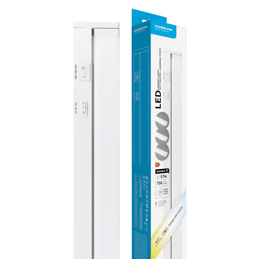 Modee LED-Unterbauleuchte 3 Farbtemperaturen, dimmbar 8W 750lm IP20