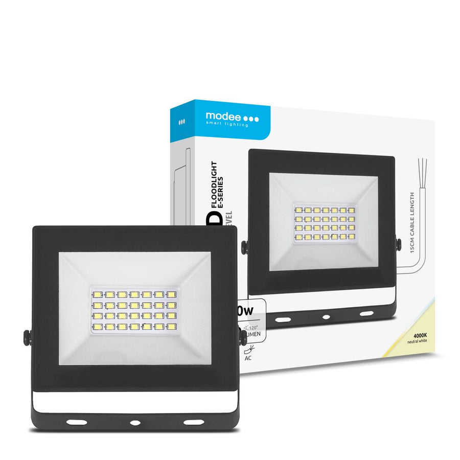 Modee LED-Fluter E-series Slim 120° 20W 1.600lm 4000K IP65