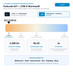 Lichtfarbe 827 (2700 K Warmweiß) und Lichtstrom 3.200 lm für Philips Master PL-T 42W/827/4P GX24q-4