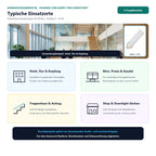 Typische Einsatzorte für Philips Master PL-T 42W/830/4P GX24q-4: Hotel, Flur & Empfang, Büro, Praxis & Kanzlei, Treppenhaus & Aufzug und Shop & Downlight-Decken