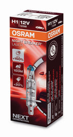 Osram HAL Night Breaker Laser H1 55W 1550lm P14.5s 12V – Produktansicht