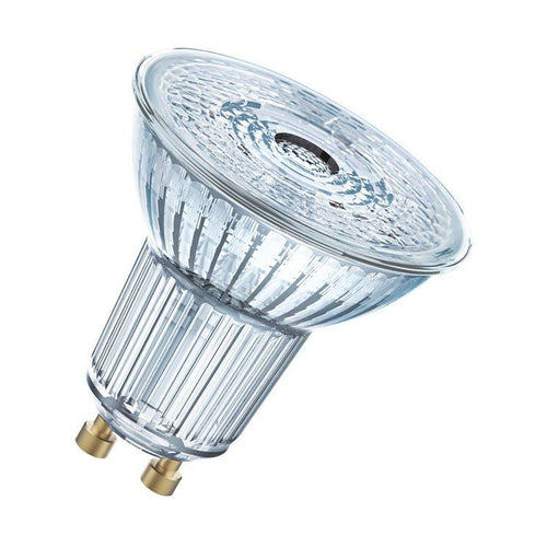 Osram LED Parathom PAR16 LED Reflektorlampe GU10 4,5-50W/927 warmweiß 36° 350lm dimmbar – freigestellte Produktansicht (GU10, 4,5 W, 350 lm)