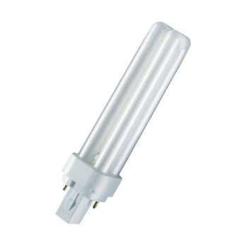 Kompaktleuchtstofflampe 180° 13W/840 neutralweiß / kaltweiß 870lm G24D-1 dimmbar
