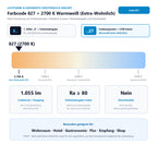 Lichtfarbe 827 (2700 K Warmweiß (Extra-Wohnlich)) und Lichtstrom 1.055 lm für Osram LED Parathom Filament Classic A 7,5-75W/827 E27 1055lm klar warmweiß 300° nicht dimmbar