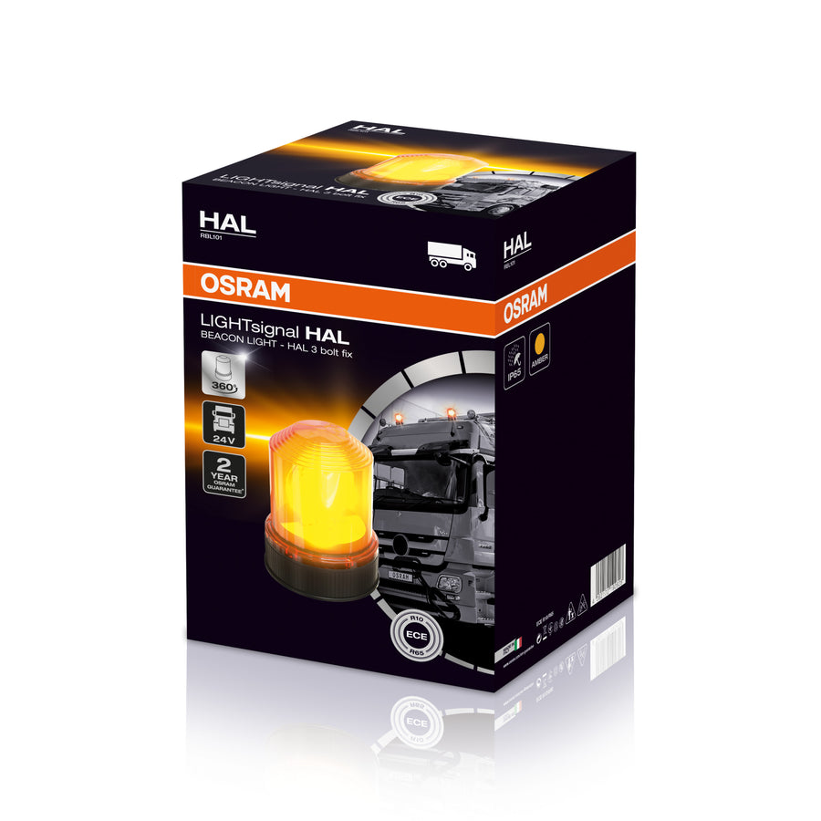 Osram LED LIGHTsignal HAL Beacon Light Warn- und Notleuchte 70W 2200K 24V – Produktansicht