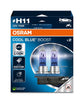 Osram HAL Cool Blue Boost H11 75W 1000lm bis 5500k PGJ19-2 12V 2er Pack