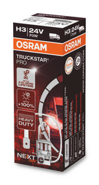 Osram HAL Truckstar Pro H3 LKW 55W 1750lm PK22s 12V – Produktansicht