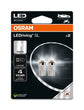 Osram LED LEDriving SL White W5W 1W 70lm 6000k W2.1x9.5d 12V 2er Blister