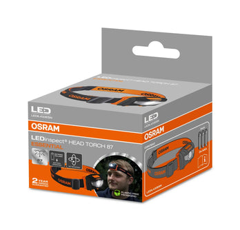 Osram LED LEDinspect Head Torch 87 Essential Inspektionsleuchte 1W 87lm