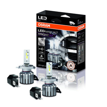 Osram LED LEDriving Hlt Bright H4 15W 1200/1500lm bis 6000k P43t 24V 2er Pack