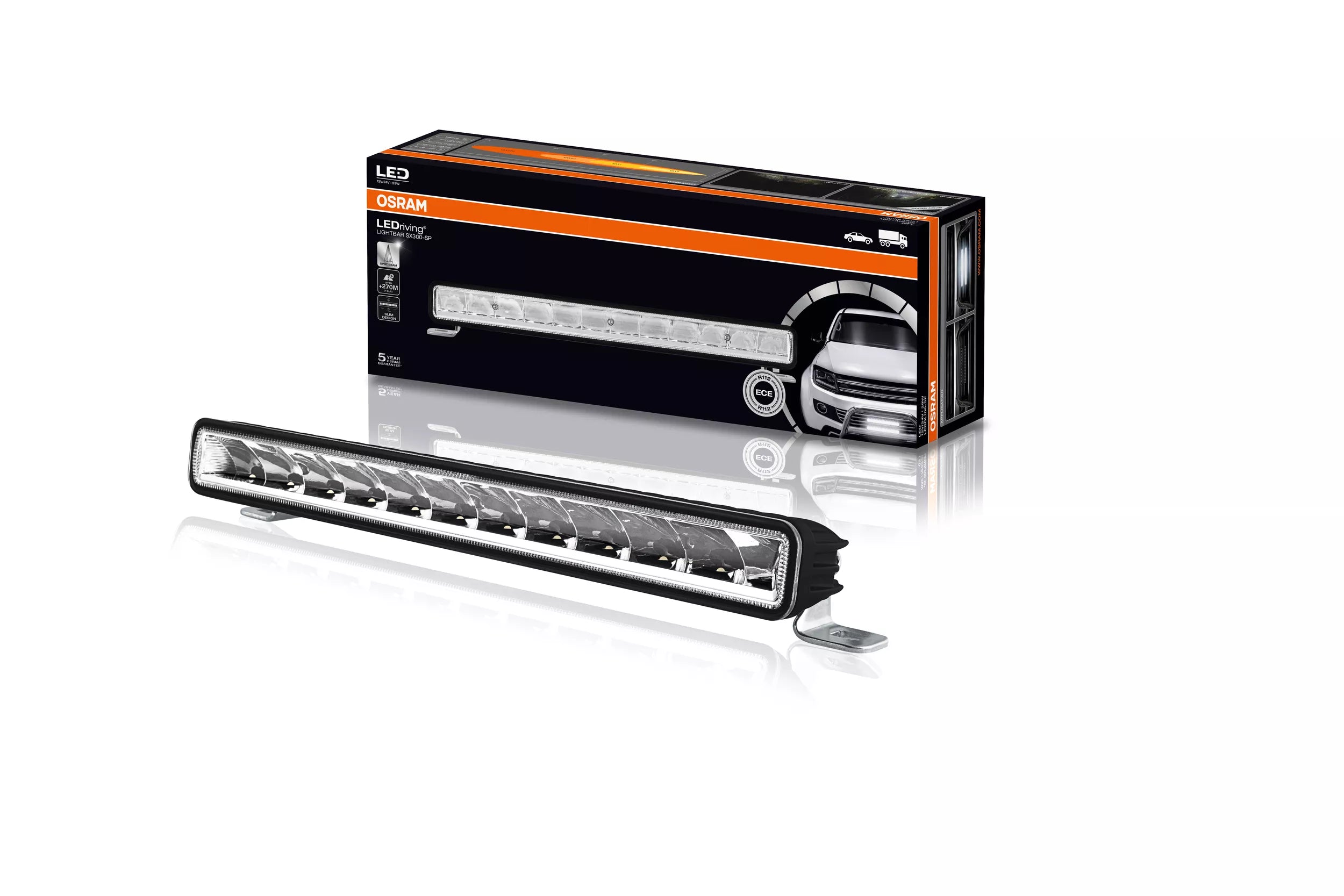 Osram LED Lightbar SX300-SP Fernscheinwerfer 29W 2600lm 6000K