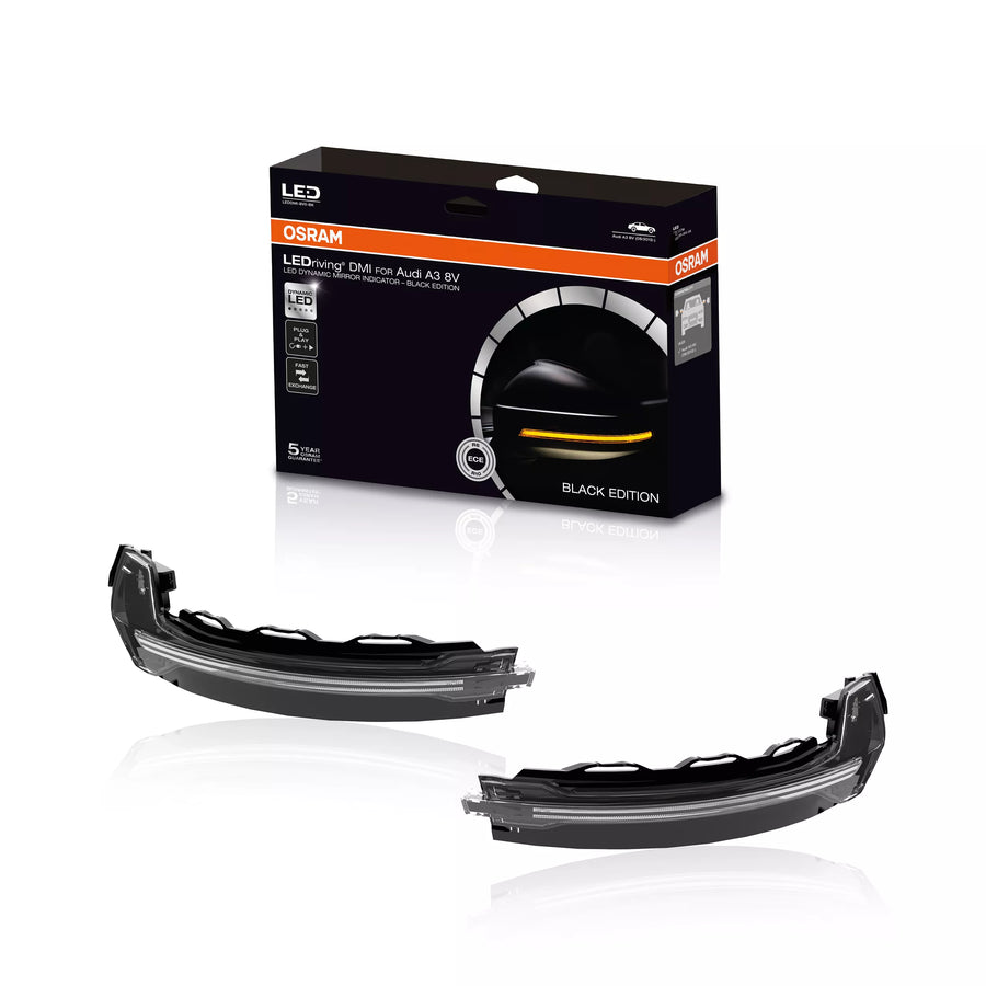Osram LED LEDriving DMI für Audi A3 Spiegelblinker Weiß 2.4W 2700K 12V