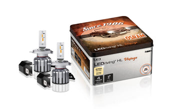 Osram LED LEDriving Hl Vintage H4 15W 1400/1100lm bis 2700k 12V 2er Pack