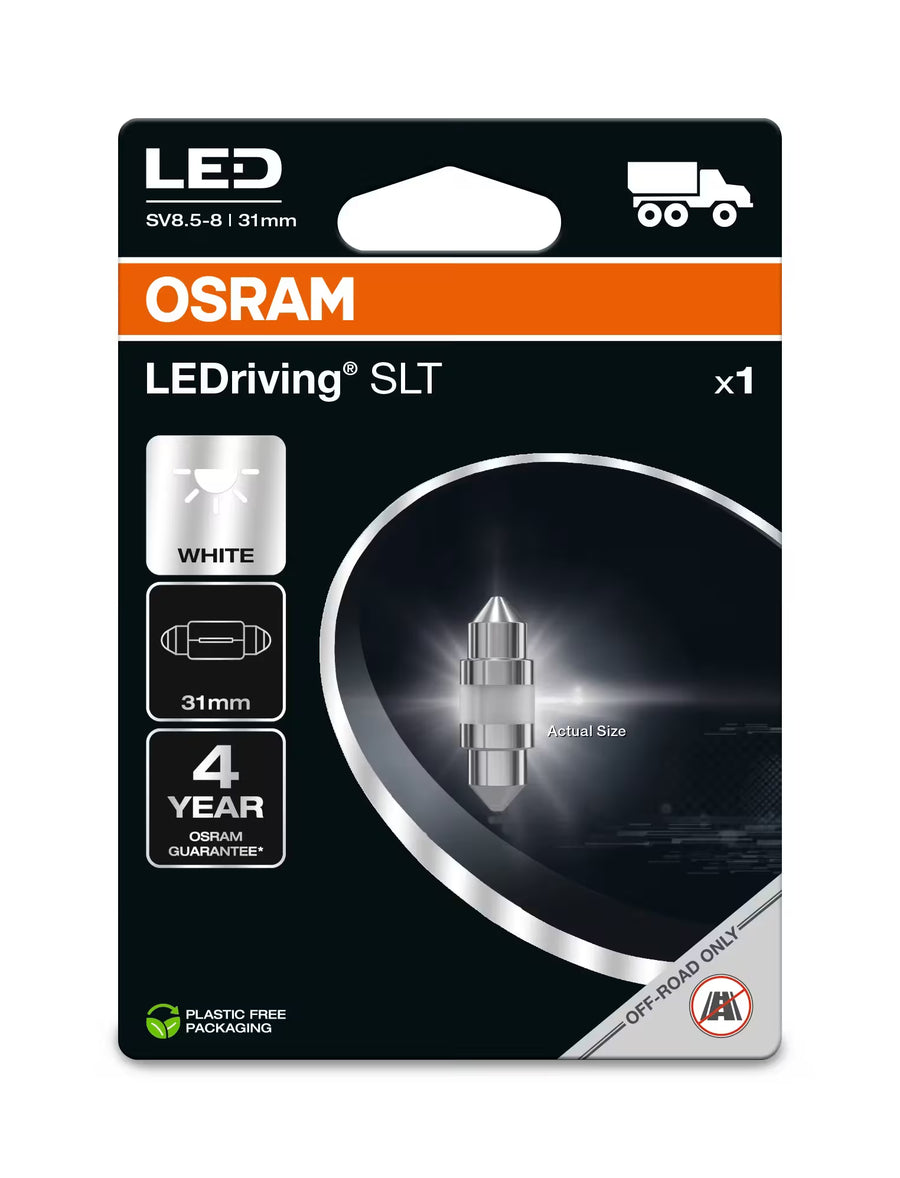Osram LED LEDriving SLT 6430 5700k SV8.5-8 24V – Produktansicht
