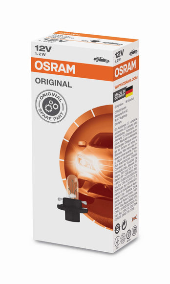 Osram AUX Original 1W 7,5lm BX8.4d-12.5 12V