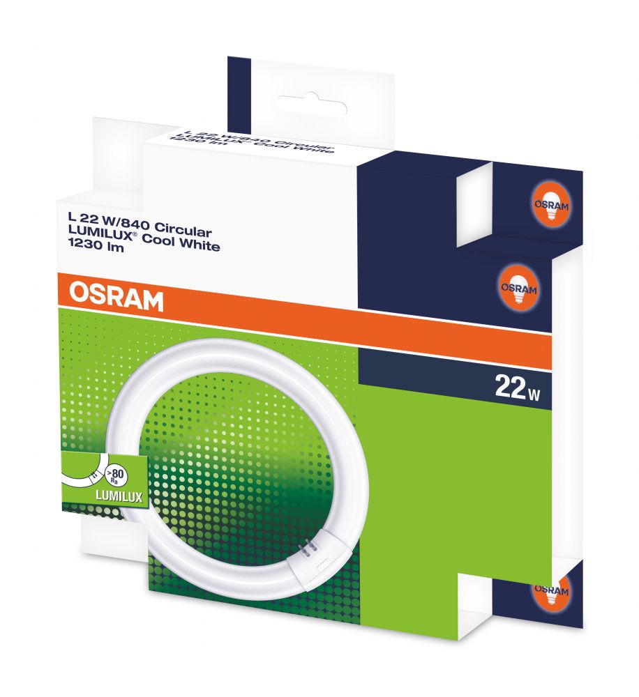 Osram L 22W/840 C Ringform Lumilux kaltweiß G10q