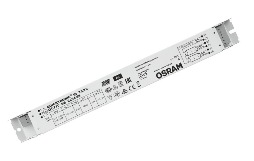 Osram Vorschaltgerät QT-FIT 5/8 2x54-58 T5/T8 Lampen