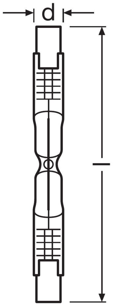 Osram Haloline 64684 48W 230V R7s (früher 60W 64688)